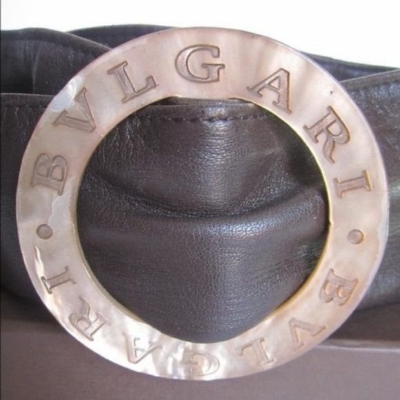 BULGARI BVLGARI Belt Mother of Pearl 100% Authentic! - Picture 7 of 7